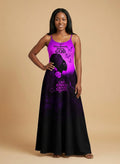 'Selah' Purple Maxi Dress
