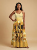 Ancestral Flame Maxi Dress