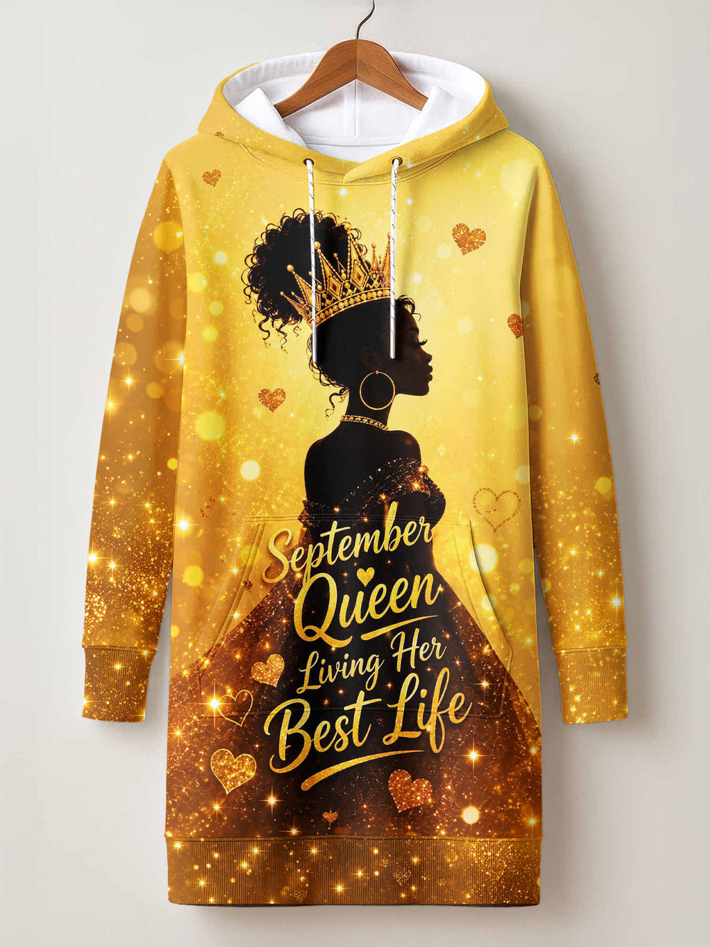 'September Best Life' Hoodie Dress