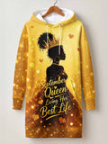 'September Best Life' Hoodie Dress