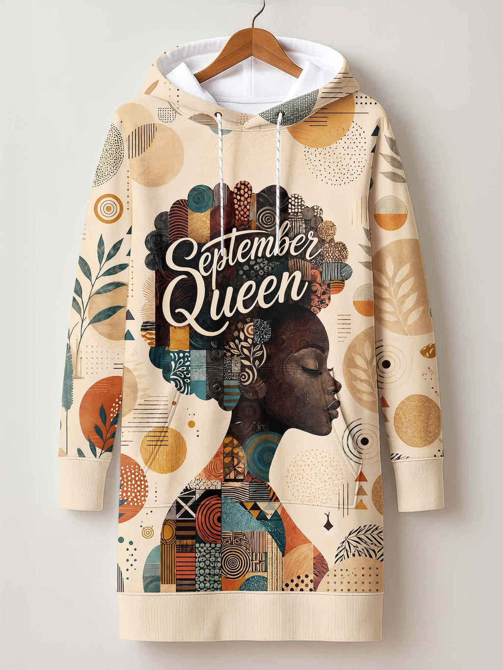 'September Queen' Hoodie Dress