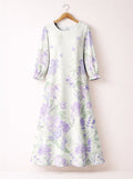 'Urujuani' Long Sleeve Maxi Dress
