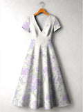 'Urujuani' Short Sleeve Maxi Dress