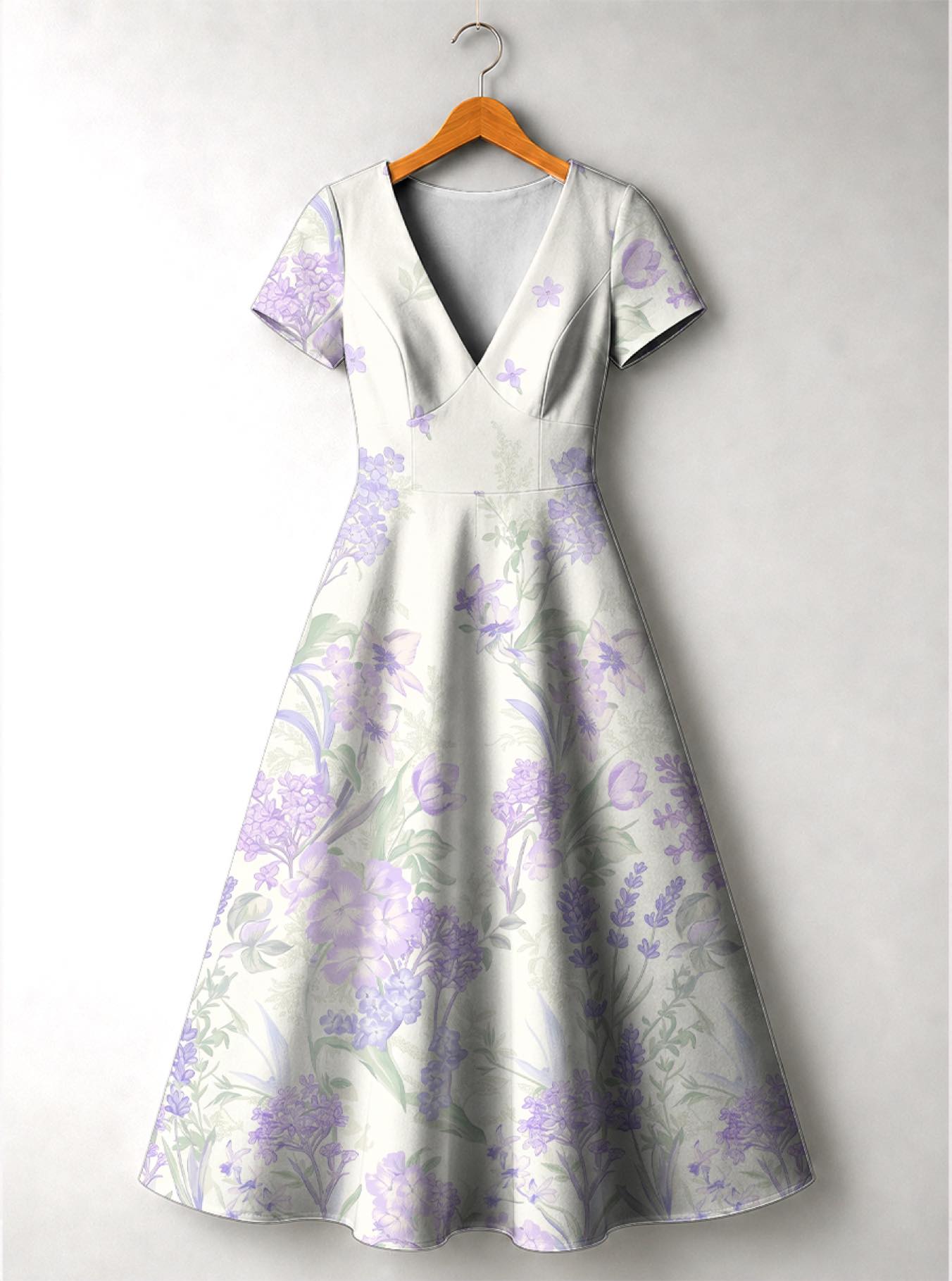 'Urujuani' Short Sleeve Maxi Dress