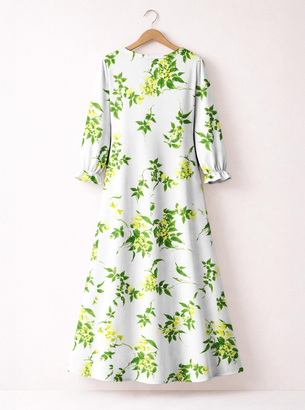 'Yasmini' Long Sleeve Maxi Dress
