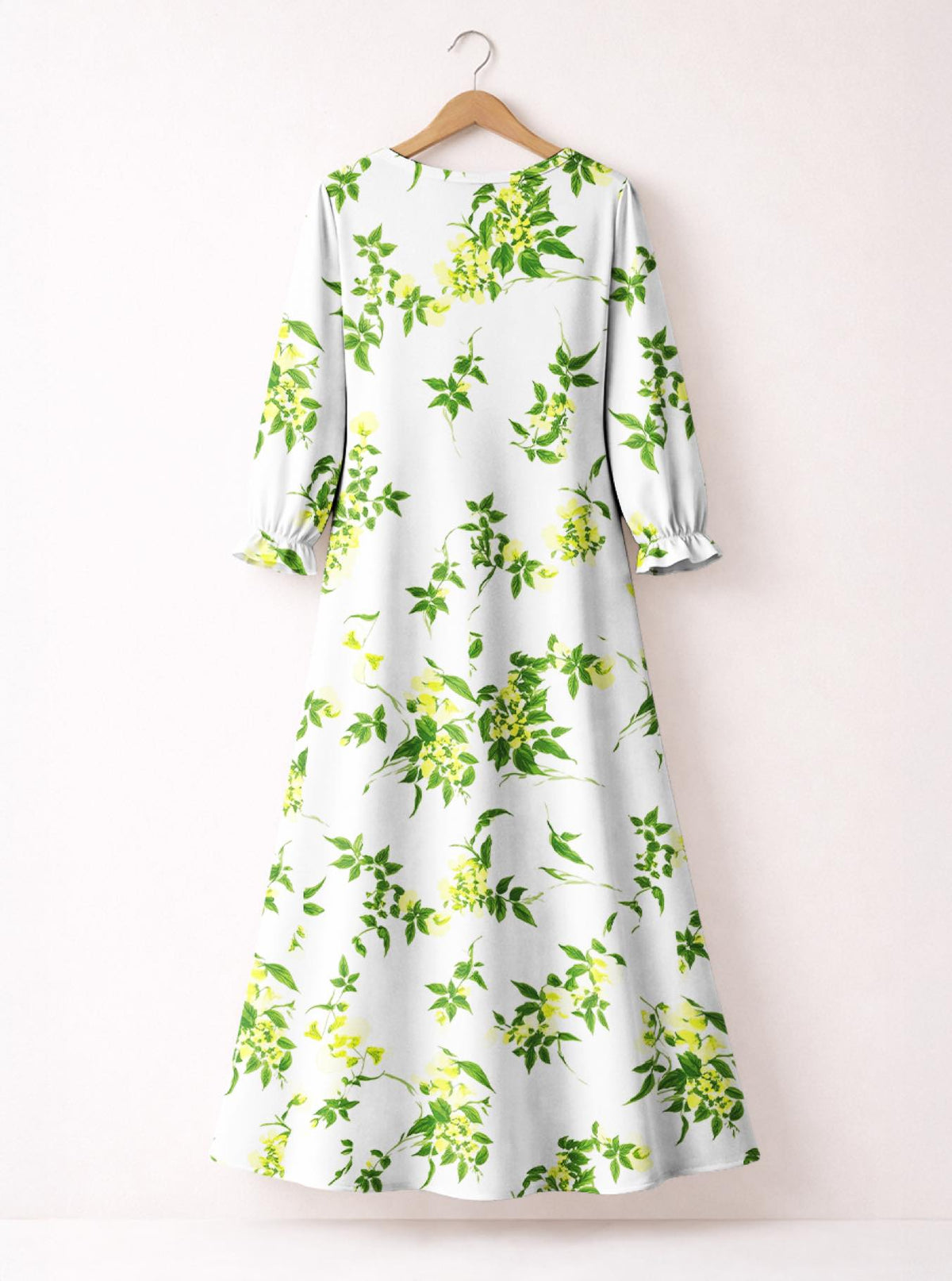 'Yasmini' Long Sleeve Maxi Dress