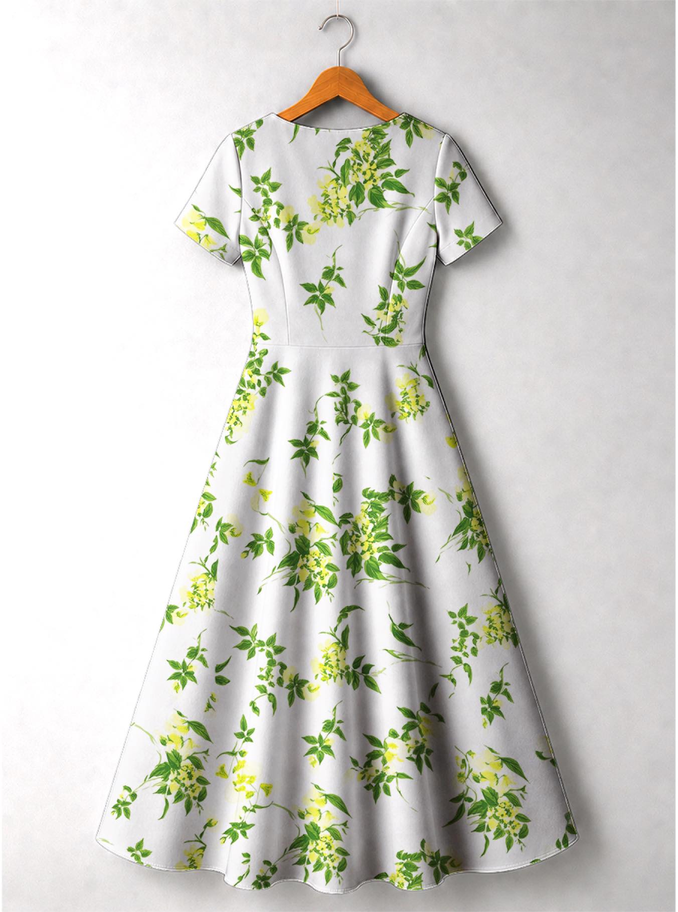 'Yasmini' Short Sleeve Maxi Dress
